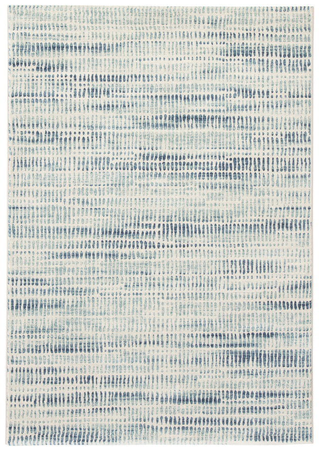 Jaipur Living Dash Escape Abstract Blue / White 7'10" x 10'10" Rug