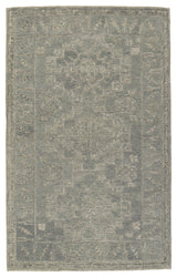 Jaipur Living Keller Handmade Medallion Gray/ Cream Area Rug (8'X10')