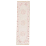 Jaipur Living Malo Medallion Pink/ White Runner Rug (2'6"X8')