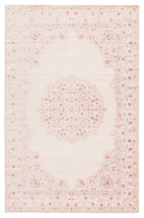 Jaipur Living Fables Malo Medallion Pink / White 5' x 7'6" Rug