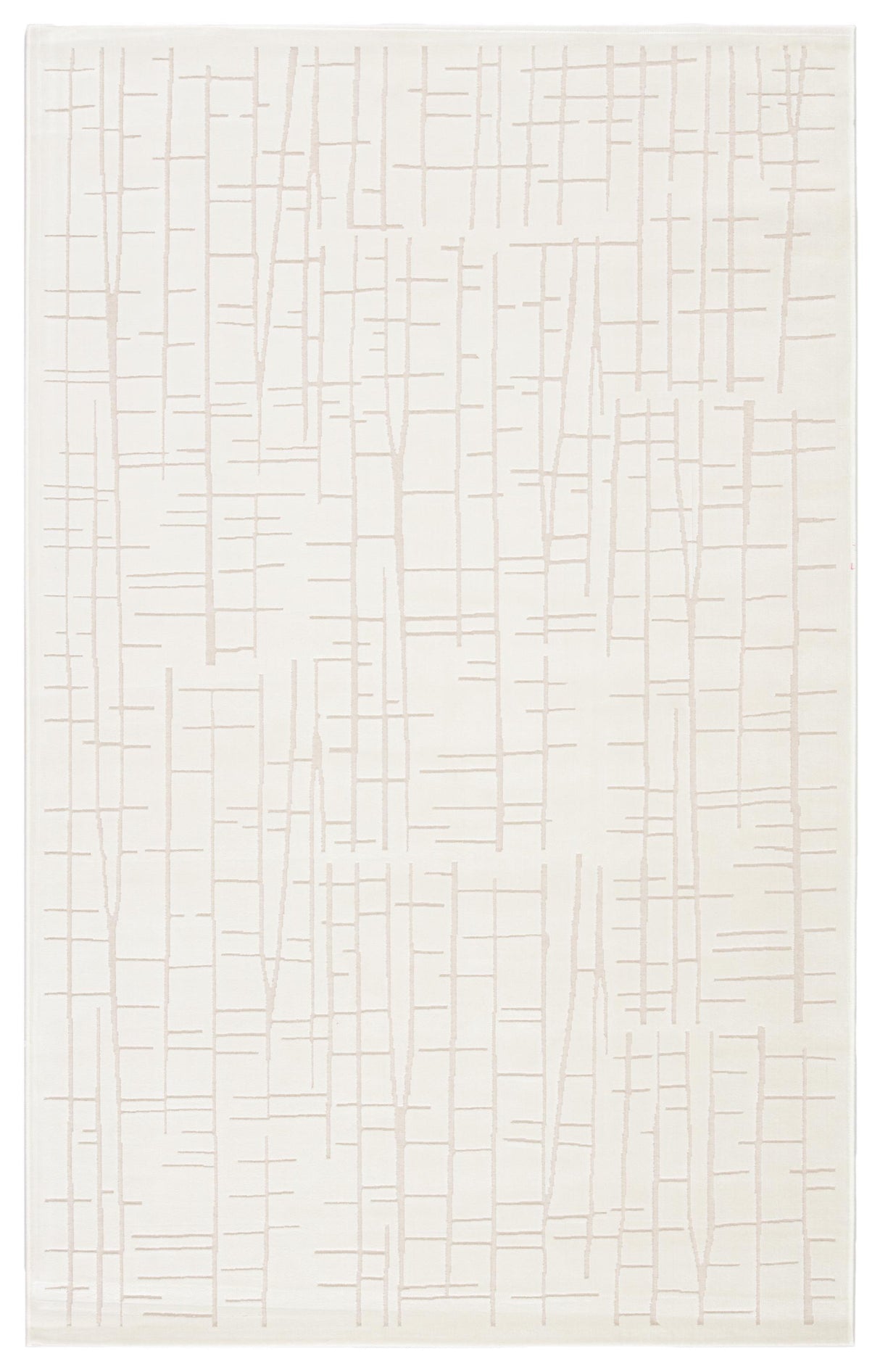 Jaipur Living Fables Palmer Abstract White / Cream 5' x 7'6" Rug
