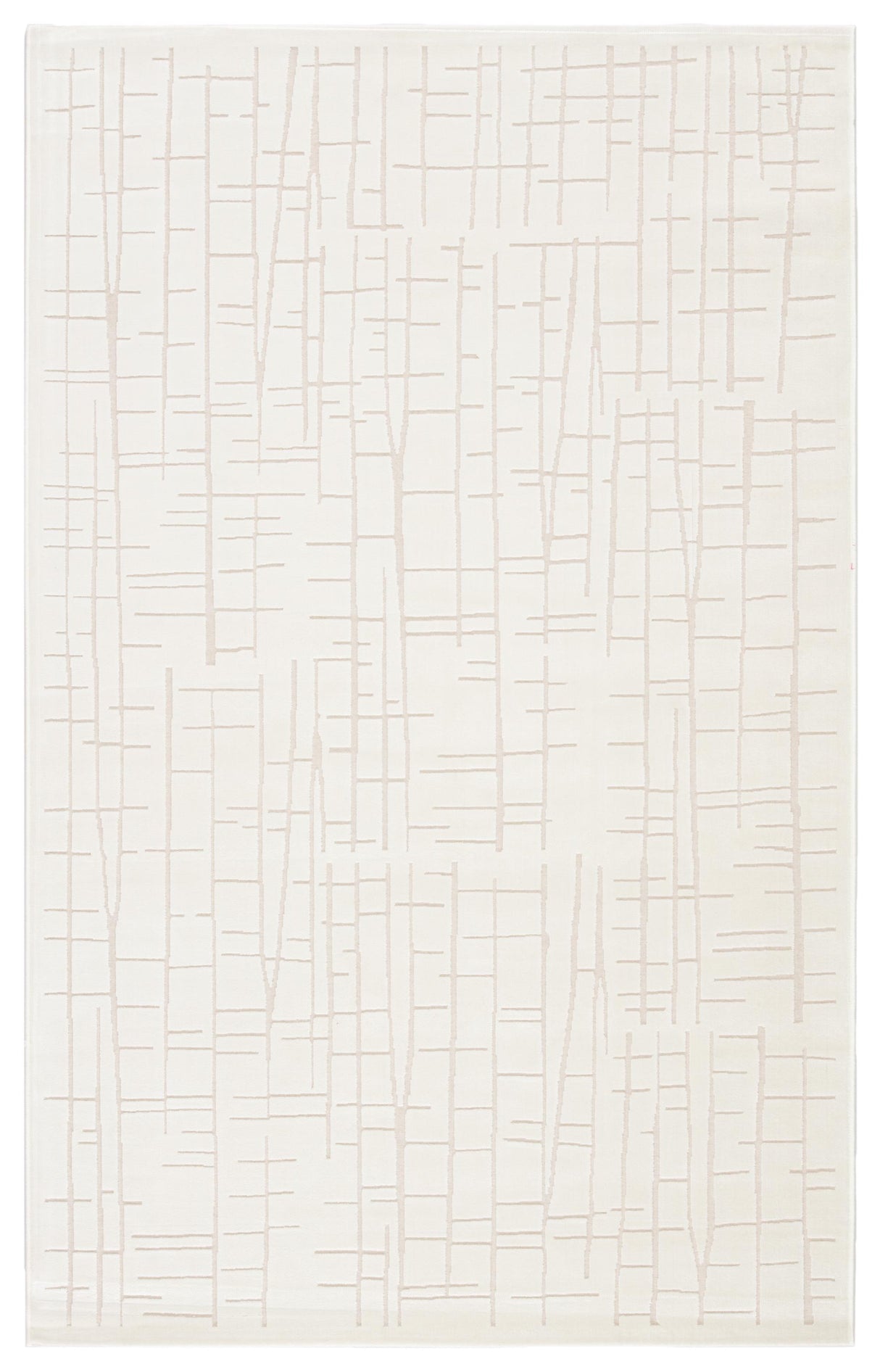 Jaipur Living Palmer Abstract White/ Cream Area Rug (5'X7'6")