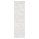 Jaipur Living Fables Linea Abstract White / Ivory 2'6" x 8' Rug