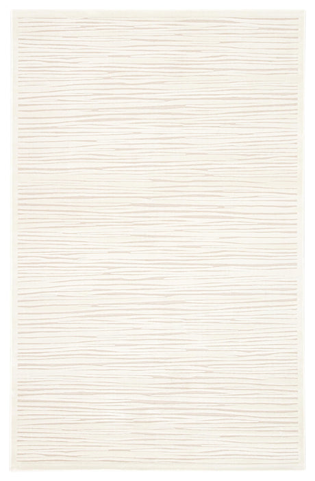 Jaipur Living Linea Abstract White/ Ivory Area Rug (2'X3')