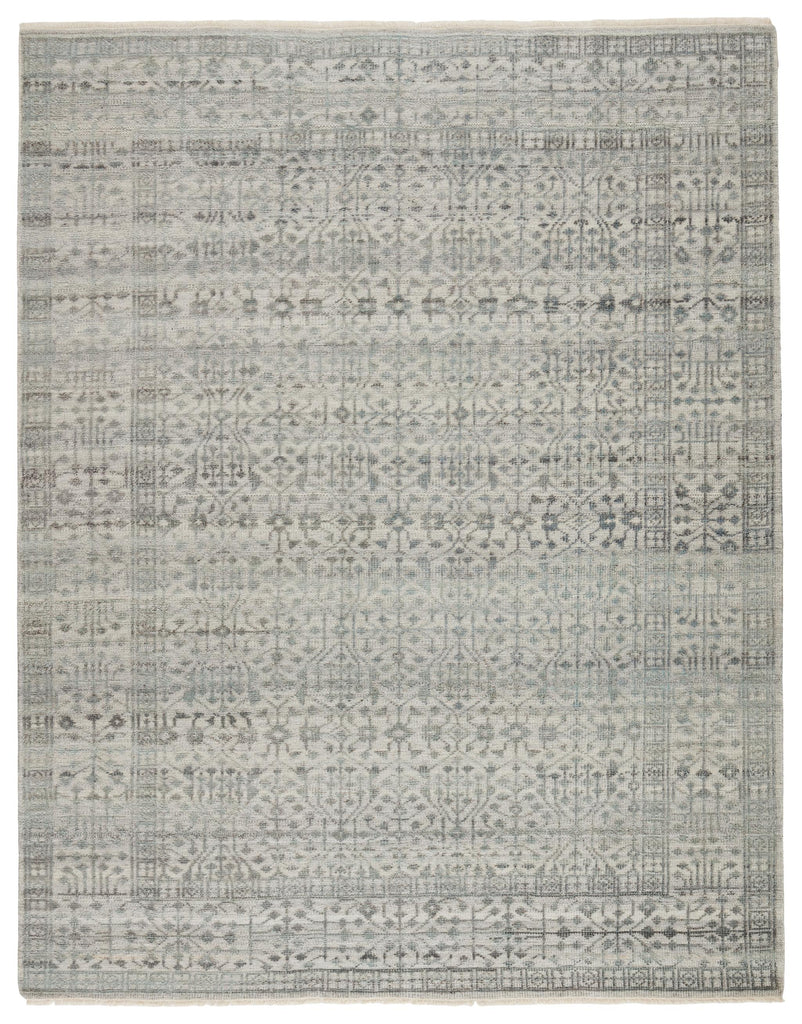 Jaipur Living Arinna Hand-Knotted Tribal Gray/ Light Blue Area Rug (5'X8')