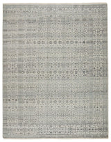 Jaipur Living Arinna Hand-Knotted Tribal Gray/ Light Blue Area Rug (8'X10')