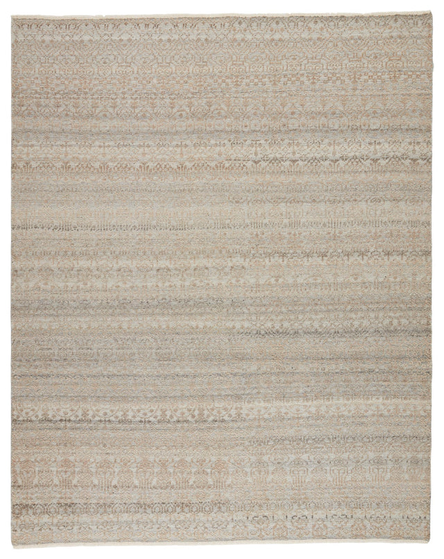 Jaipur Living Gaia Kora Trellis Gray / Beige 5' x 8' Rug
