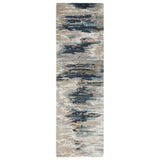 Jaipur Living Genesis Ryenn Abstract Blue / Pink 3' x 10' Rug