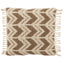 Jaipur Living Bayu Takeo Chevron Olive / Ivory 22" x 22" Pillow