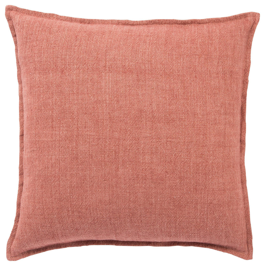 Jaipur Living Burbank Blanche Solid Red 22" x 22" Pillow