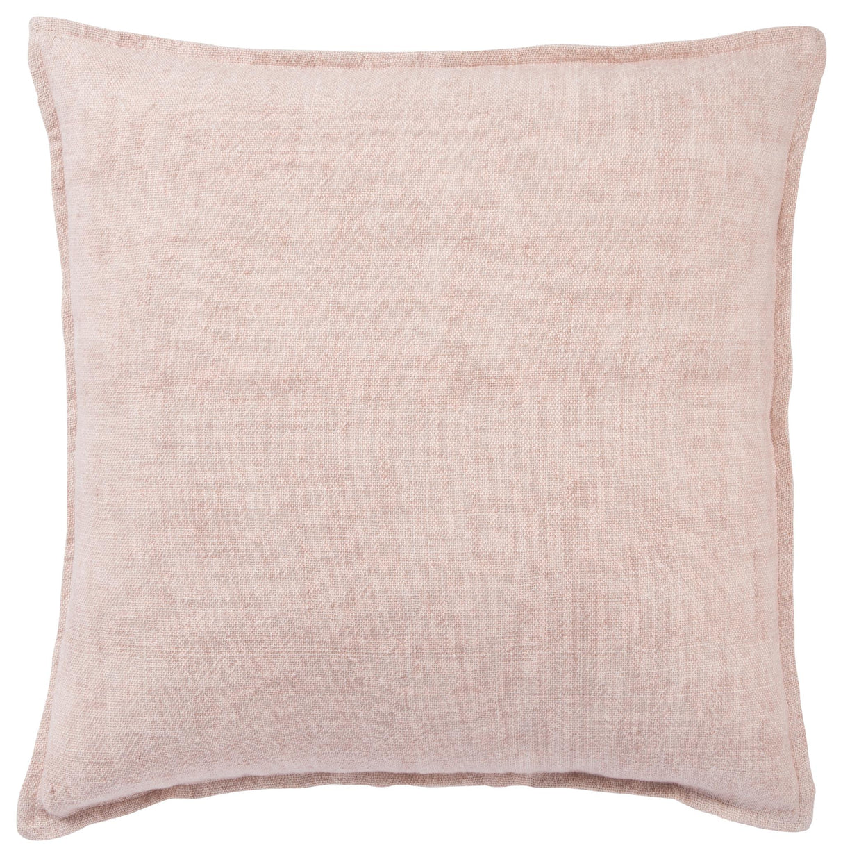 Jaipur Living Blanche Solid Light Pink Pillow Cover (22" Square)