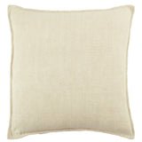 Jaipur Living Burbank Blanche Solid Cream 22" x 22" Pillow