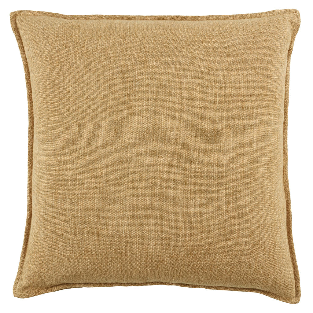 Jaipur Living Blanche Solid Tan Pillow Cover (20" Square)