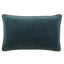 Jaipur Living Emerson Lyla Solid Teal / Cream 13" x 21" Pillow