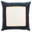 Jaipur Living Emerson Hendrix Border Navy / Cream 22" x 22" Pillow