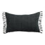 Jaipur Living Jemina Majere Solid Navy 13" x 21" Pillow
