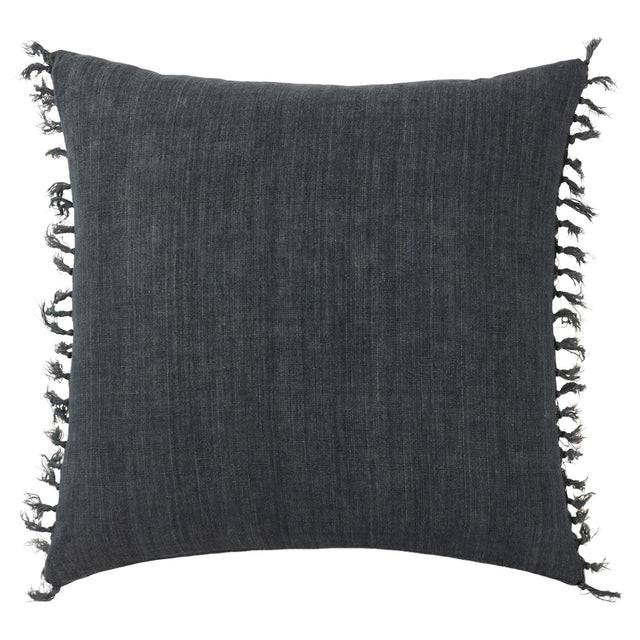 Jaipur Living Jemina Majere Solid Navy 20" x 20" Pillow