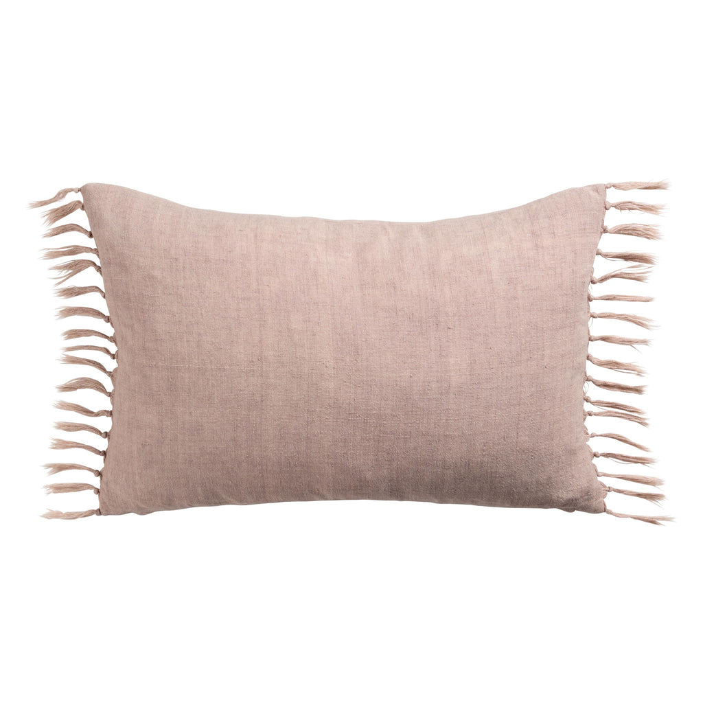 Jaipur Living Majere Solid Blush Down Pillow (13"X21" Lumbar)