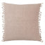 Jaipur Living Jemina Majere Solid Blush 20" x 20" Pillow