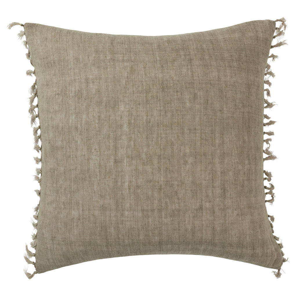 Jaipur Living Majere Solid Sage Down Pillow (20" Square)