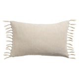 Jaipur Living Jemina Majere Solid Light Gray 13" x 21" Pillow