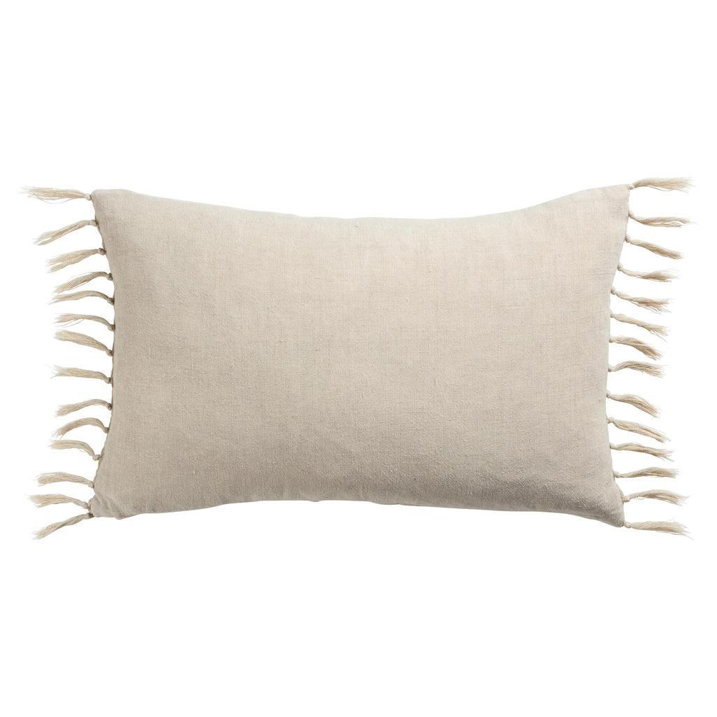 Jaipur Living Majere Solid Light Gray Down Pillow (13"X21" Lumbar)