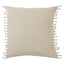 Jaipur Living Jemina Majere Solid Light Gray 20" x 20" Pillow