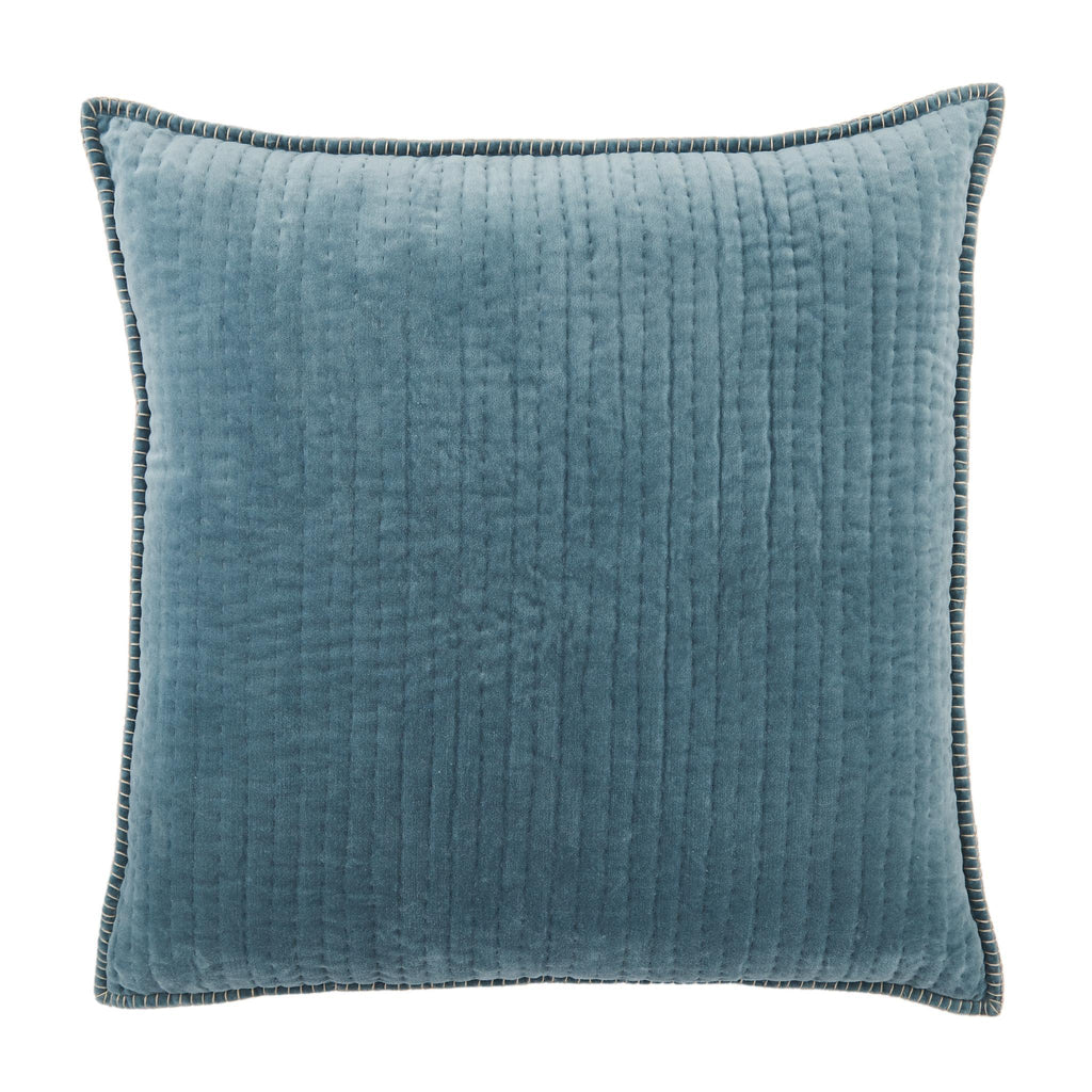 Jaipur Living Lexington Beaufort Stripes Blue / Beige 22" x 22" Pillow