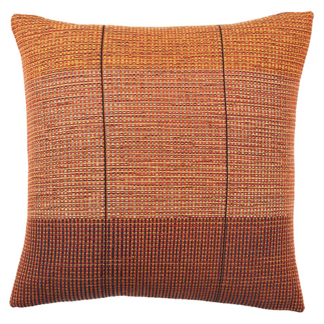 Jaipur Living Nagaland Pillow Impur Tribal Red / Gold 18" x 18" Pillow
