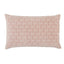 Jaipur Living Nouveau Colinet Trellis Blush / Silver 13" x 21" Pillow