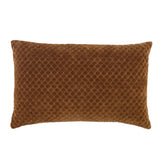 Jaipur Living Nouveau Rawlings Trellis Brown 13" x 21" Pillow