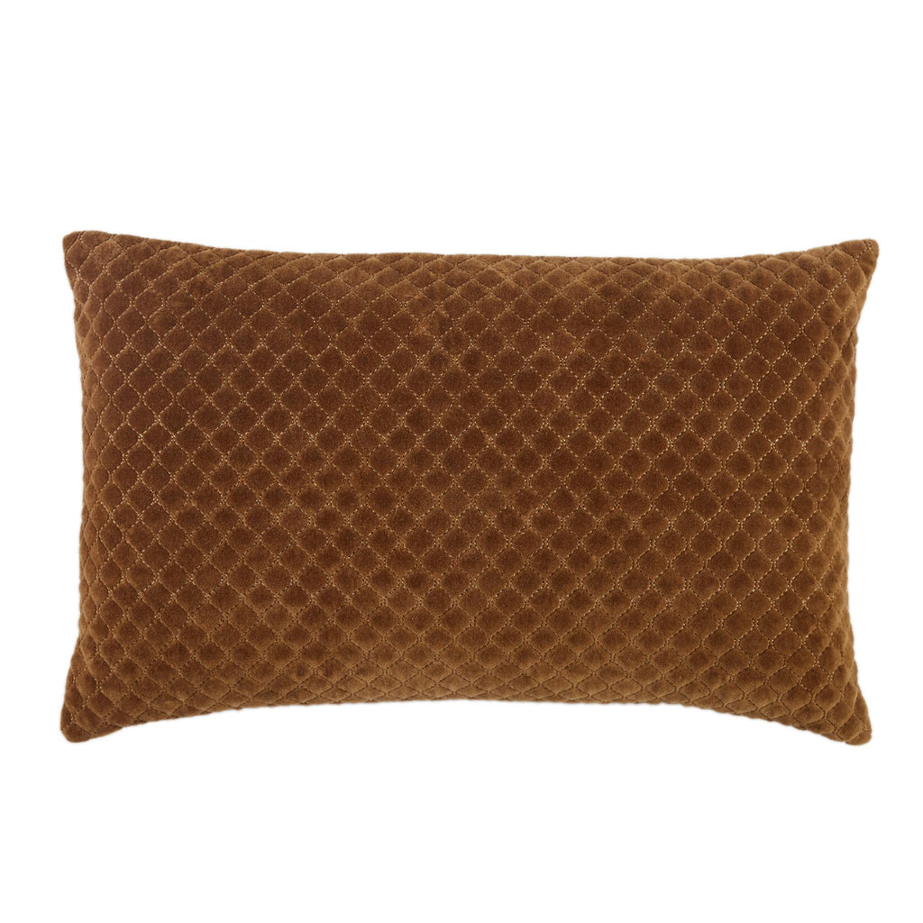 Jaipur Living Rawlings Trellis Brown Pillow Cover (13"X21" Lumbar)