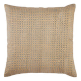 Jaipur Living Bayram Trellis Gold/ Light Gray Pillow Cover (22" Square)