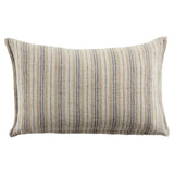 Jaipur Living Tanzy Lucien Stripes Cream / Gray 13" x 21" Pillow