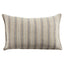Jaipur Living Tanzy Lucien Stripes Cream / Gray 13" x 21" Pillow