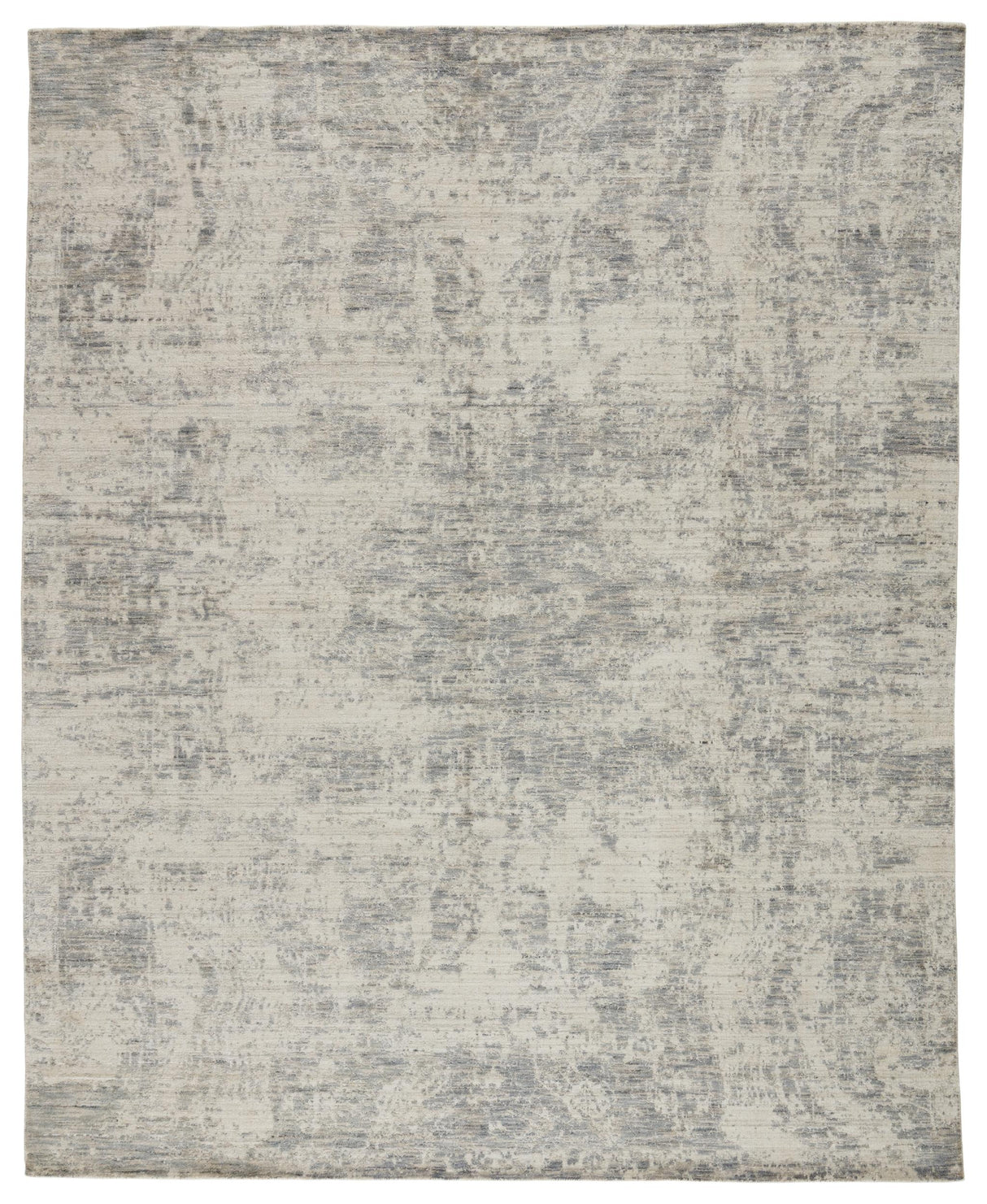 Jaipur Living Lizea Handmade Abstract Ivory/ Gray Area Rug (8'X11')