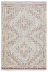 Jaipur Living Harman Davina Tribal Beige / Burgundy 7'6" x 10' Rug