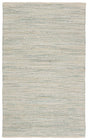 Jaipur Living Himalaya Canterbury Stripes White / Turquoise 9' x 12' Rug