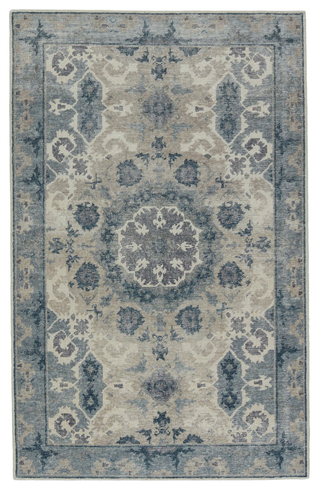 Jaipur Living Kai Modify Medallion Blue / Light Gray 12' x 15' Rug