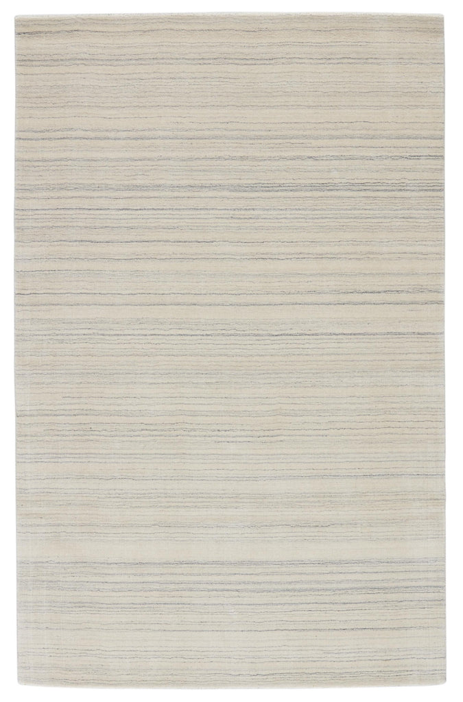 Jaipur Living Lefka Oplyse Solid White / Gray 5' x 8' Rug