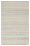 Jaipur Living Lefka Oplyse Solid White / Gray 5' X 8' Rug