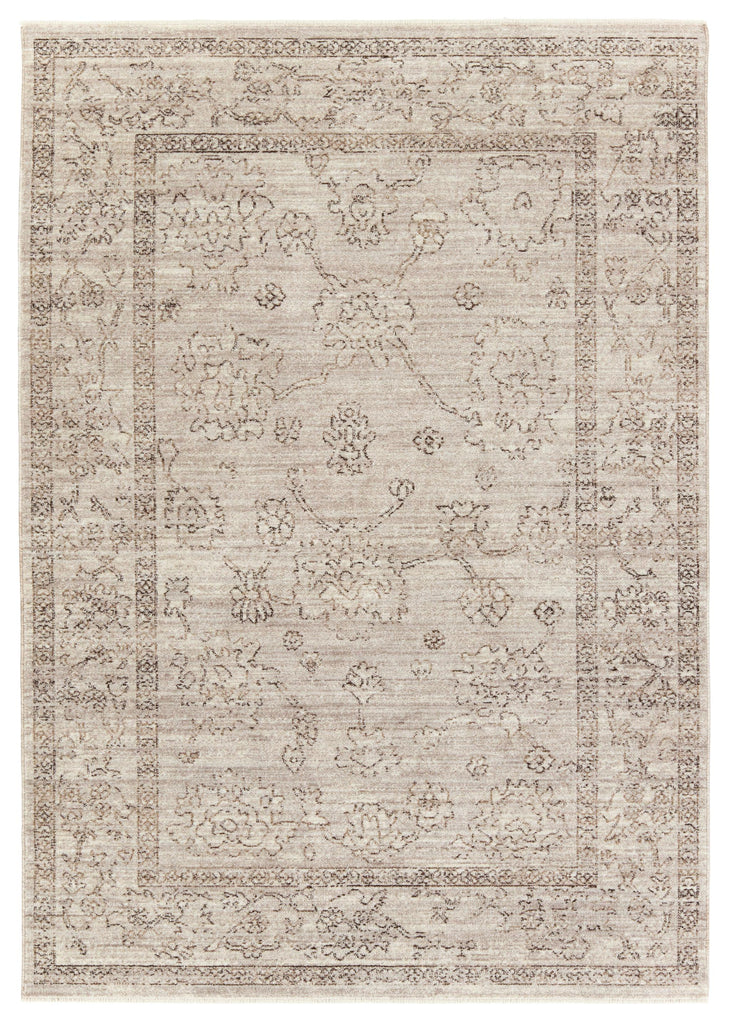 Vibe By Jaipur Living Camille Floral Gray/ Brown Area Rug (10'X14')