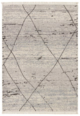 Jaipur Living Lore Imani Trellis Gray / White 4' x 6' Rug