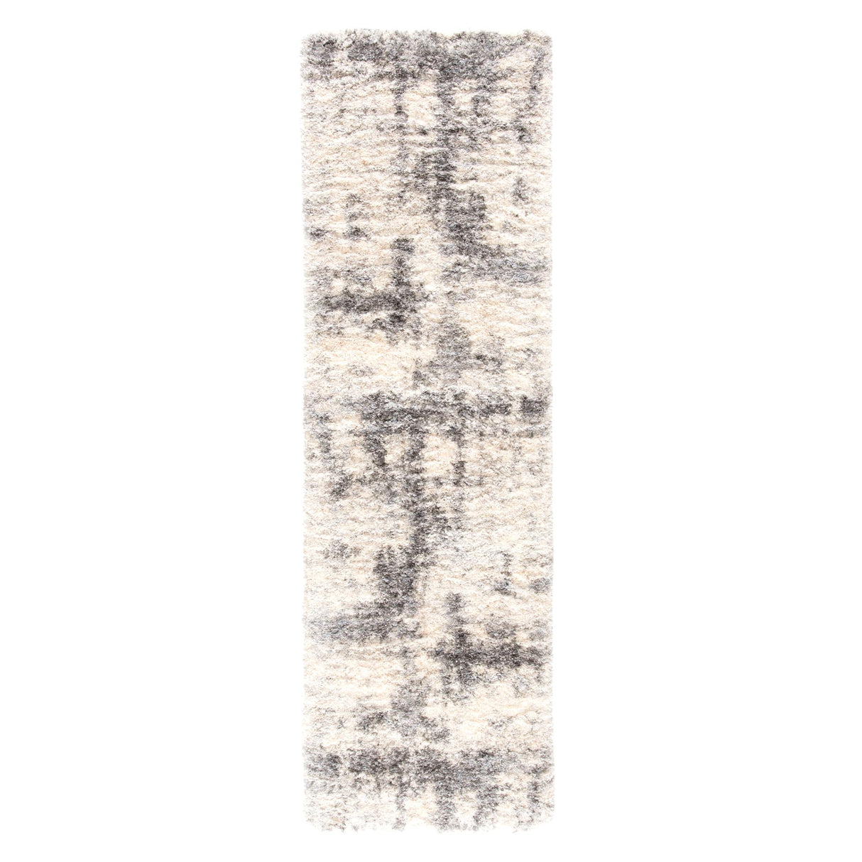 Jaipur Living Serenade Abstract Ivory/ Light Gray Runner Rug (2'6"X8')