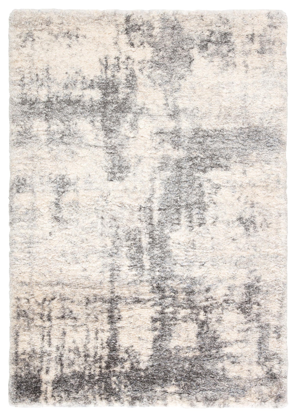 Jaipur Living Serenade Abstract Ivory/ Light Gray Area Rug (5'3"X7'7")