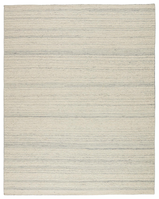 Jaipur Living Mendoza Culver Stripes Light Gray / Cream 5' x 8' Rug