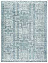 Jaipur Living Cirus Hand-Knotted Geometric Blue/ Ivory Area Rug (10'X14')