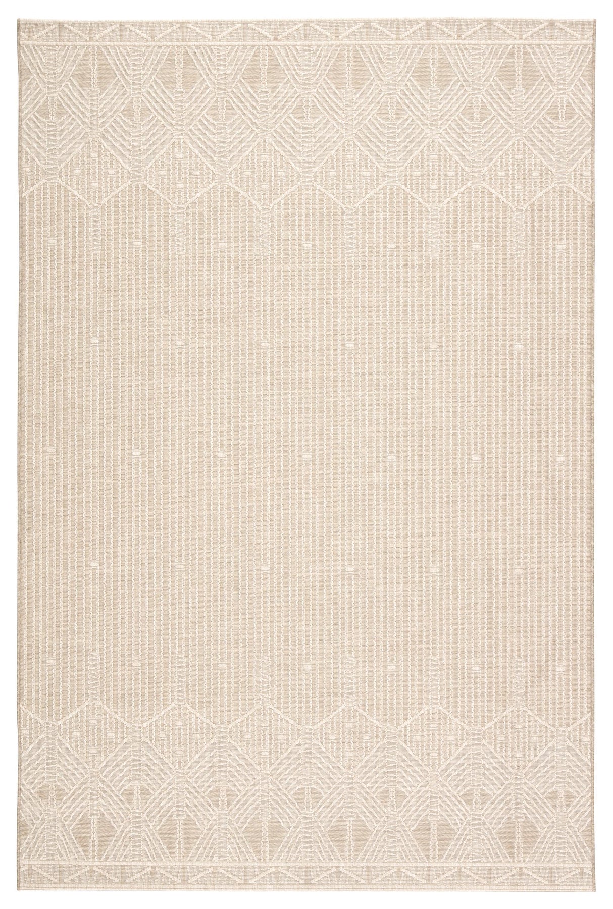 Jaipur Living Monteclair Belvidere Geometric Taupe / Beige 7'10" x 10'10" Rug