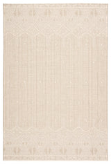 Jaipur Living Belvidere Indoor/ Outdoor Borders Taupe/ Beige Area Rug (7'10"X10'10")