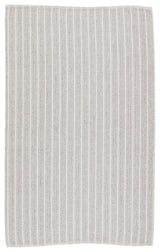 Jaipur Living Morae Elis Stripes Light Gray / Ivory 4' x 6' Rug